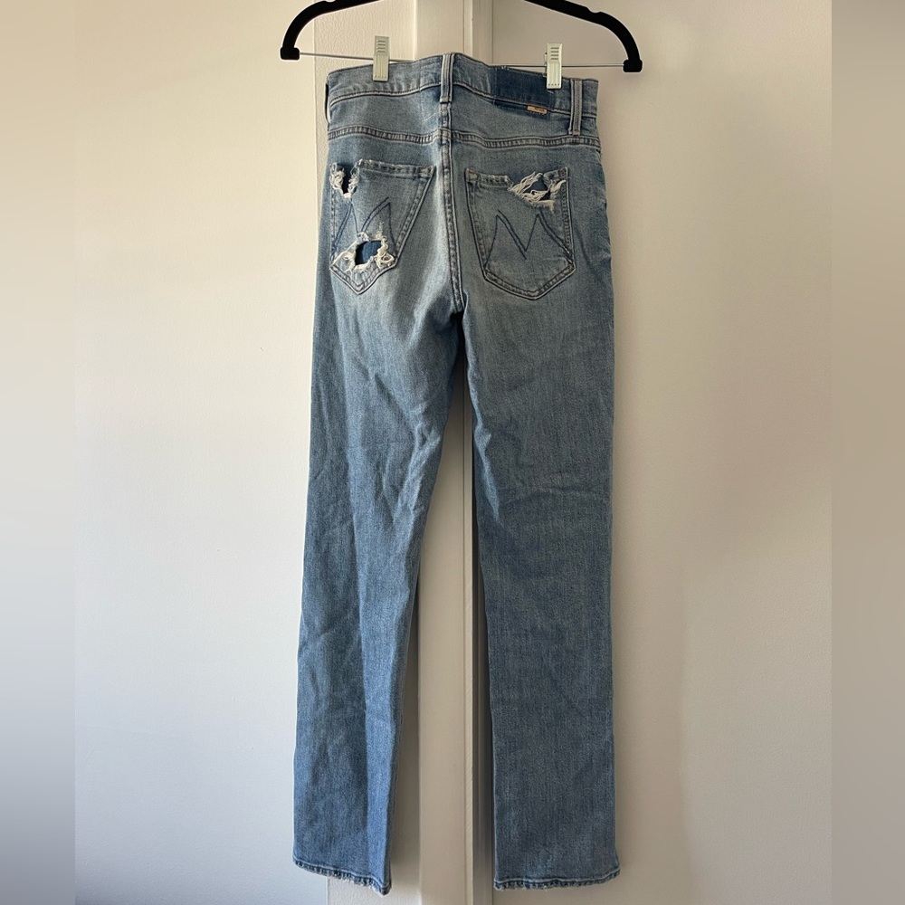 Mother High Waisted Hiker Hover Jeans